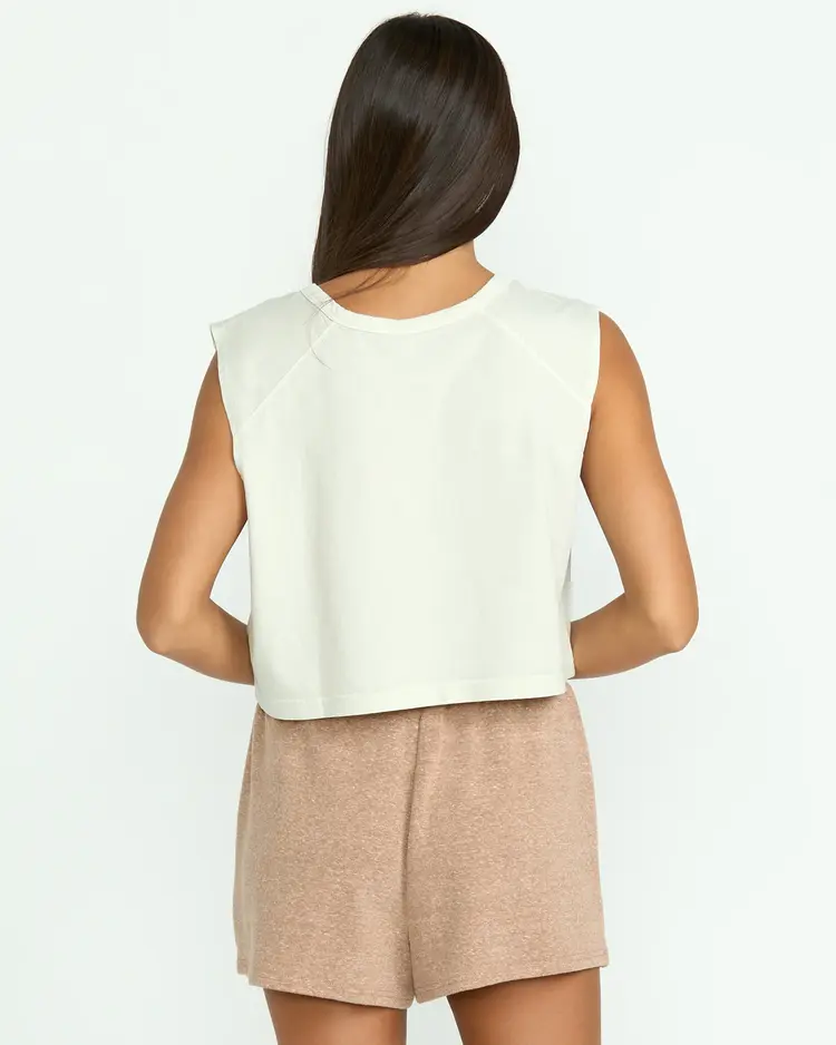 Volcom FEMMES LIL MUSCLE TANK STONE