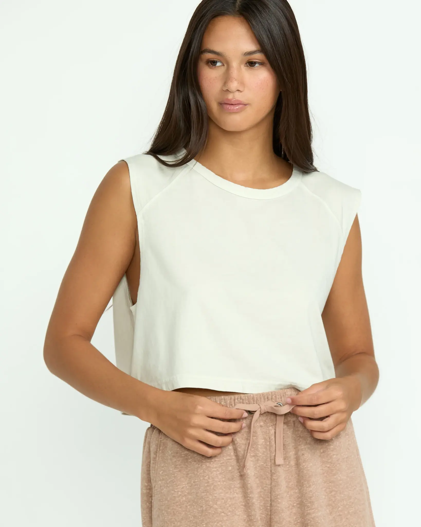 Volcom WOMEN'S LIL MUSCLE TANK STONE