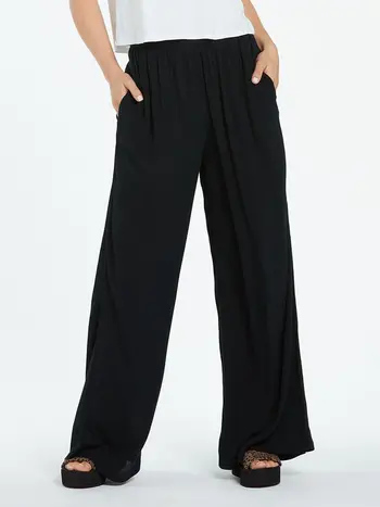 Volcom WOMEN'S STONESHINE JUNKI PANTS BLACK