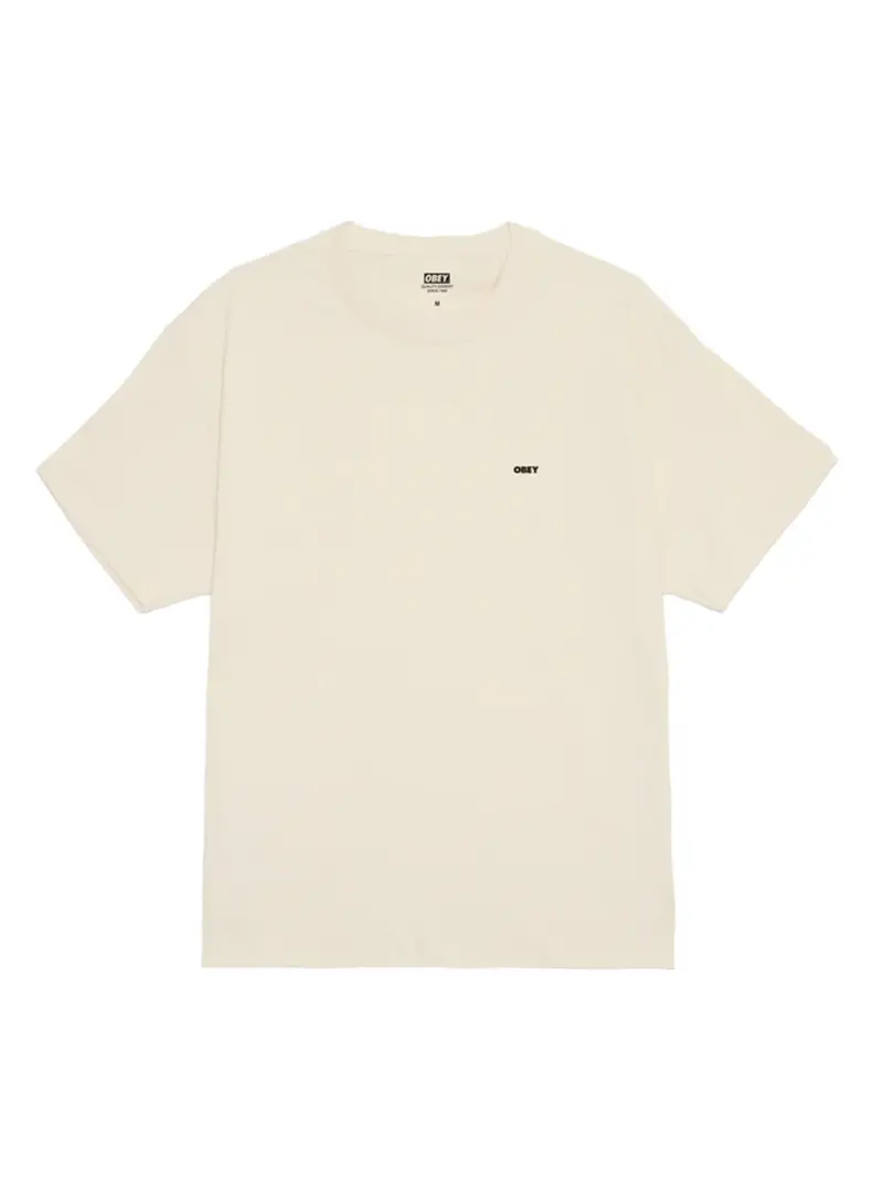 Obey MEN'S OBEY VISUAL STUDIES T-SHIRT CREAM