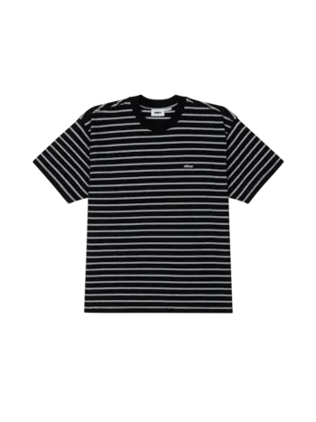Obey MEN'S OBSERVE RELAXED T-SHIRT BLACK MULTI