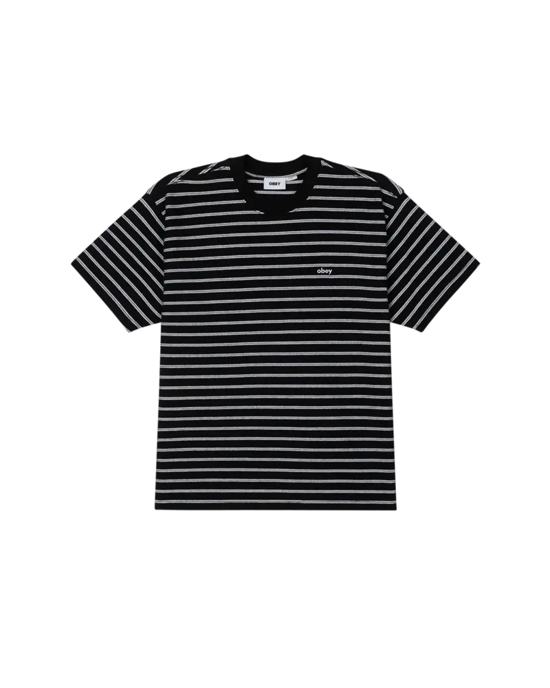 Obey MEN'S OBSERVE RELAXED T-SHIRT BLACK MULTI