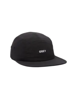 Obey MEN'S OBEY BOLD NYLON CAMP HAT VINTAGE BLACK