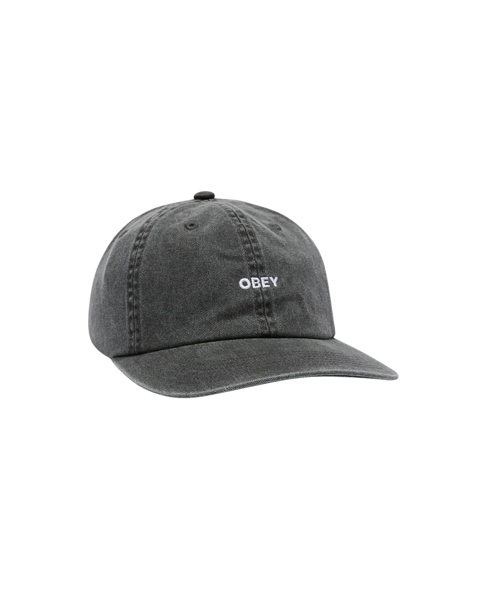 Obey MEN'S PIGMENT BOLD 6 PANEL HAT BLACK