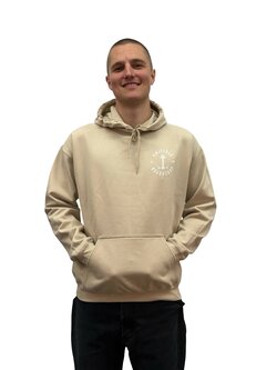Universe Boardshop ANCRE PULLOVER SAND/WHITE