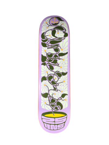 Universe Boardshop SKATE BLOOM 25TH ANNIVERSARY DECK LAVENDER