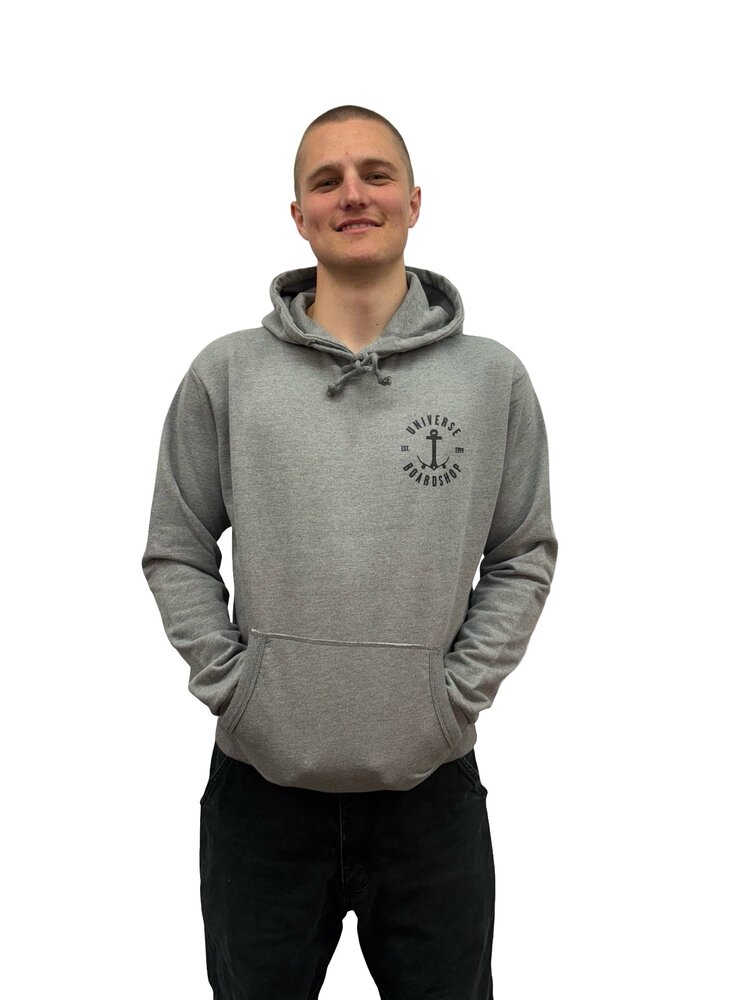 Universe Boardshop MEN'S ANCRE PULLOVER STITCH GREY/BLACK