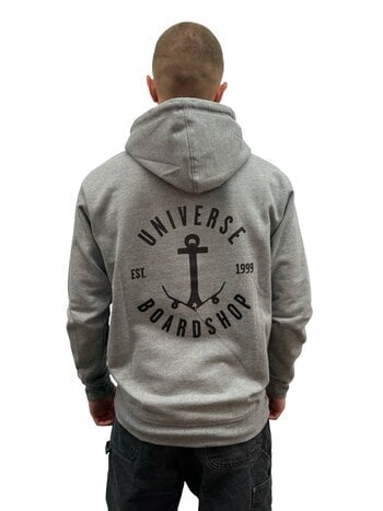 Universe Boardshop MEN'S ANCRE PULLOVER STITCH GREY/BLACK