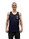 Universe Boardshop HOMMES ANCRE TANK TOP NAVY/WHITE