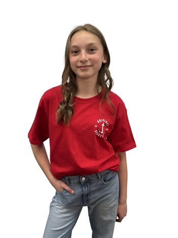 Universe Boardshop JUNIOR ANCRE T-SHIRT RED