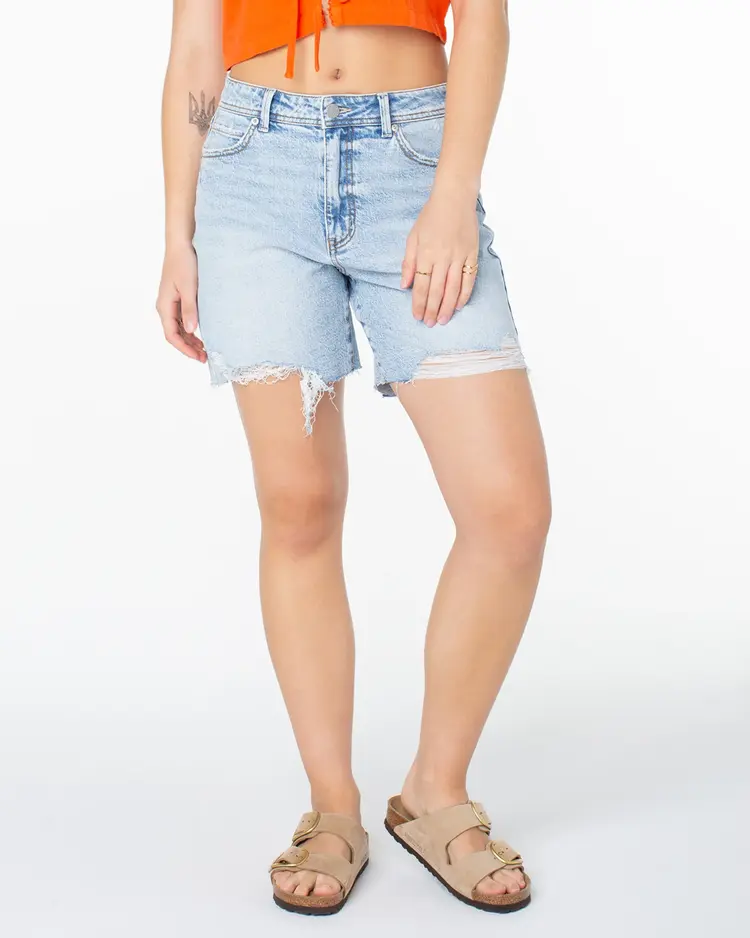 Roxy THE ICON SHORT JEANIUS DENIM WASH