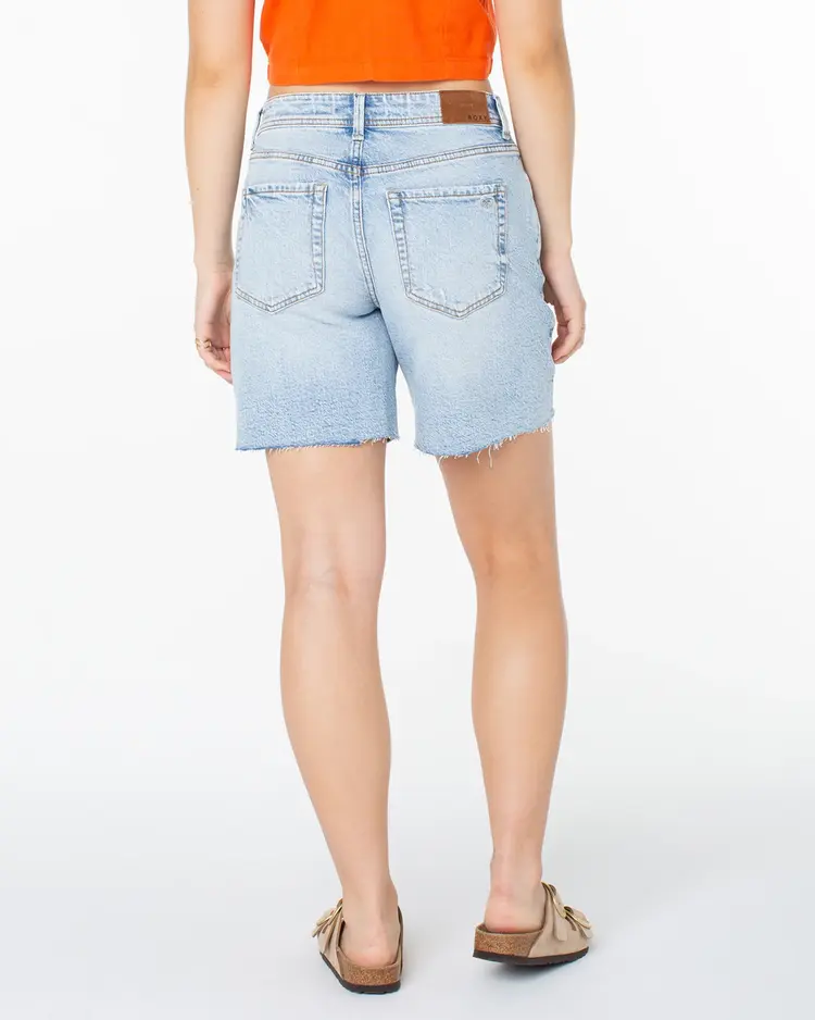 Roxy THE ICON SHORT JEANIUS DENIM WASH