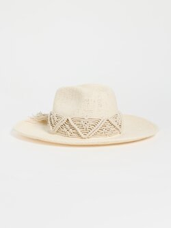 Brixton WOMEN'S MATTEO STRAW HAT BONE/BONE