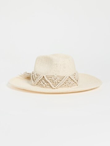 Brixton WOMEN'S MATTEO STRAW HAT BONE/BONE