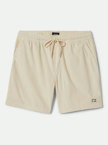 Brixton MEN'S EVERYDAY CORDUROY SHORT WHITECAP