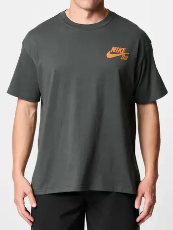 Nike SB MEN'S SB LOGO T-SHIRT DARK SMOKE GREY