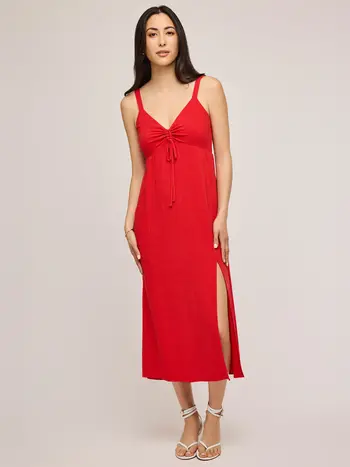 Gentle fawn CAIRO DRESS RED