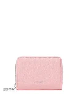 Pixie Mood KIMI CARD WALLET LIGHT PINK PEBBLED