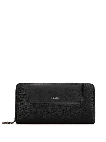 Pixie Mood MAE ZIP WALLET BLACK PEBBLED