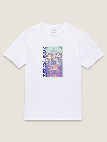 Vans HOMMES SPRAY LAYER T-SHIRT WHITE