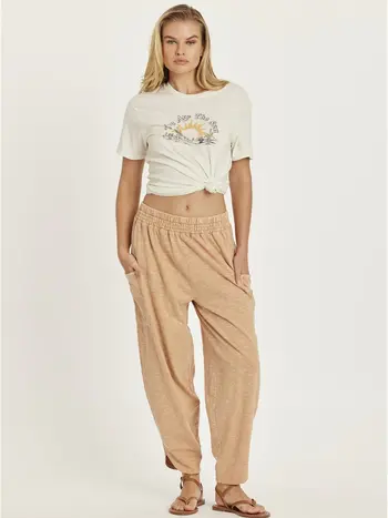Amuse Society WOMEN'S MARRAKESH KNIT PANT DRIFTWOOD