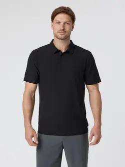 Vuori HOMMES STRATO TECH POLO BLACK