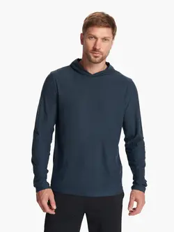 Vuori MEN'S STRATO TECH HOODIE NAVY HEATHER