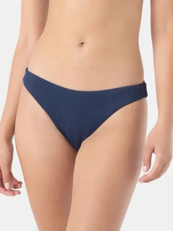 Roxy RIB ROXY LOVE HIPSTER MODERATE BIKINI BOTTOM MOOD INDIGO