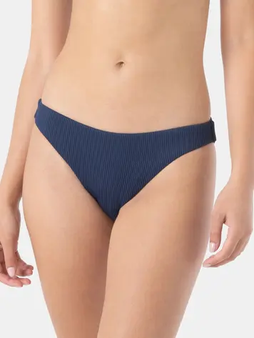 Roxy RIB ROXY LOVE HIPSTER MODERATE BIKINI BOTTOM MOOD INDIGO