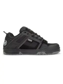 DVS MEN'S COMANCHE BLACK REFLECTIVE/CHARCOAL NUBUCK