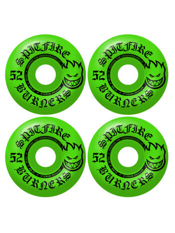 Spitfire wheels BIGHEAD 99A BURNERS WHEELS GREEN 52MM