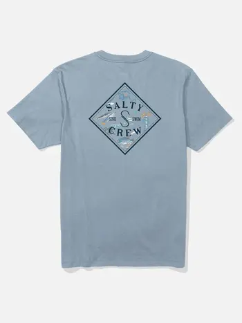 Salty crew MEN'S TIPPET FILL TEE BLUE FOG