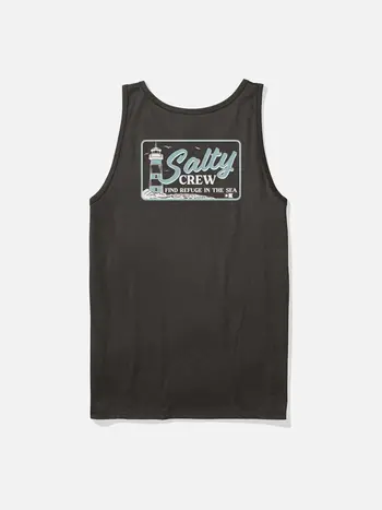 Salty crew HOMMES ASHORE TANK BLACK