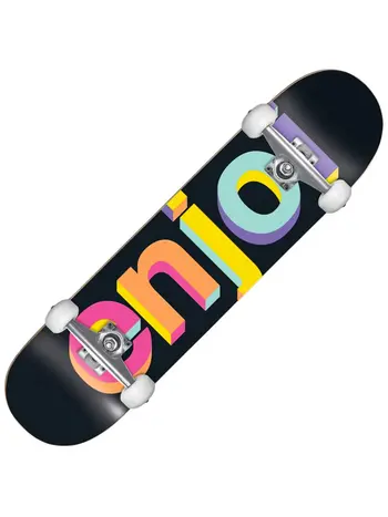 Enjoi HELVETICA NEUE FP COMPLETE SKATEBOARD NEON 8.0''