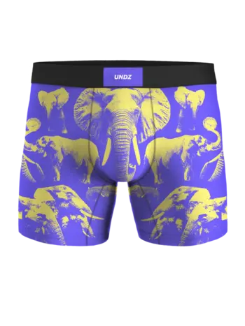 Undz HOMMES CLASSIC BOXER ELEPHANTS