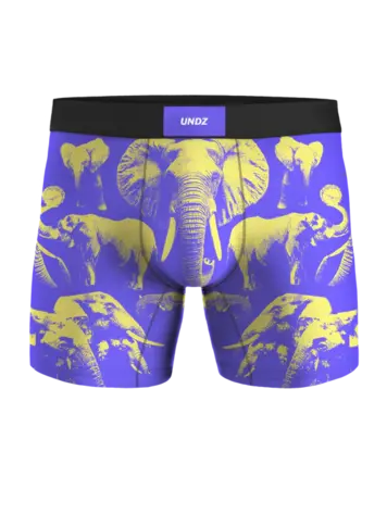 Undz MEN'S CLASSIC BOXER ELEPHANTS