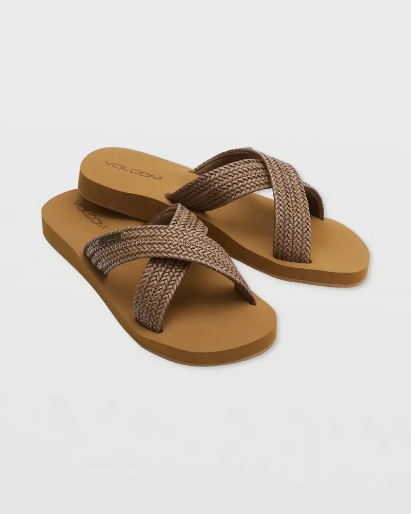 Volcom FEMMES DOUBLE CROSS DARK BROWN