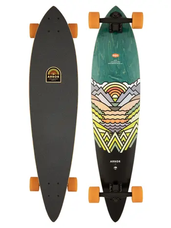 Arbor ARTIST FISH PINTAIL LONGBOARD 37"