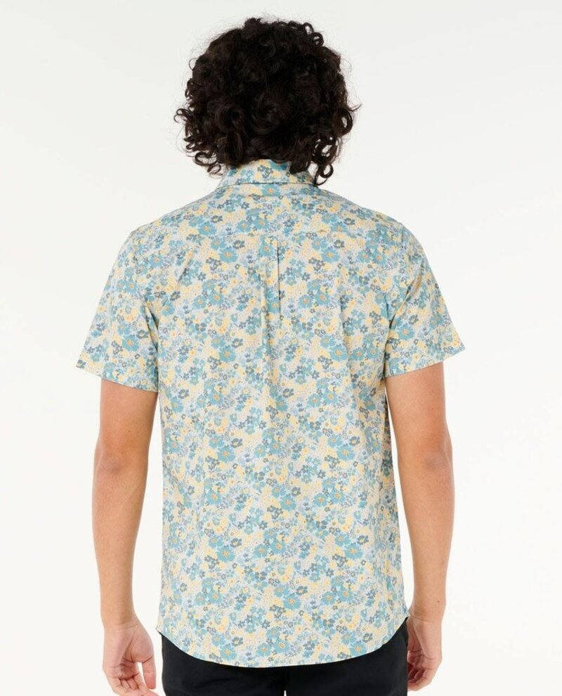 RIP CURL HOMMES FUN TIMES DITSY CHEMISE À MANCHES COURTES