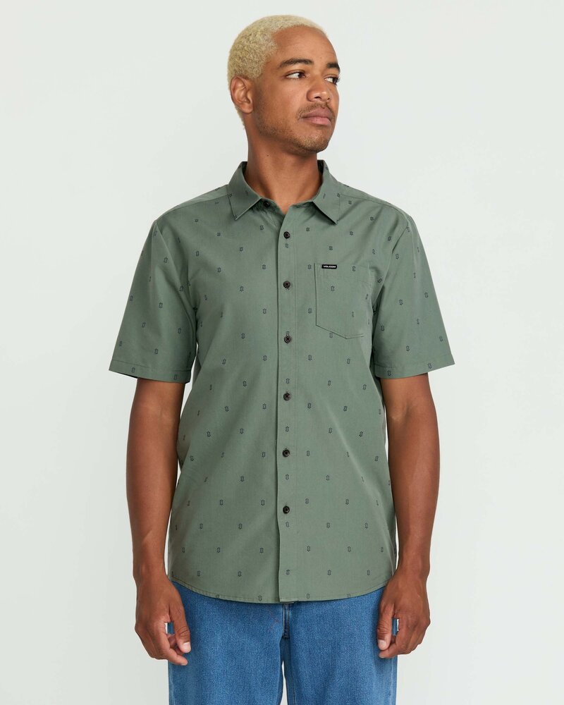 Volcom HOMMES BANKSTONE SHORT SLEEVE SHIRT