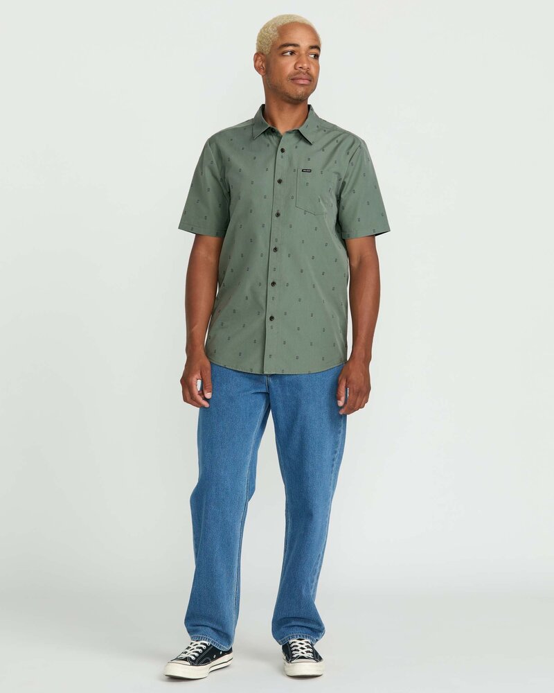 Volcom HOMMES BANKSTONE SHORT SLEEVE SHIRT