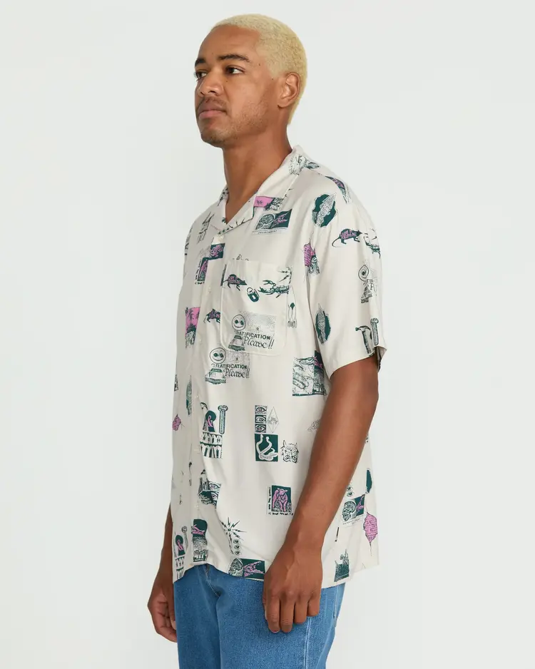 Volcom HOMMES MISTOSTONE SHORT SLEEVE SHIRT