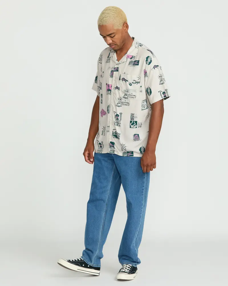 Volcom HOMMES MISTOSTONE SHORT SLEEVE SHIRT