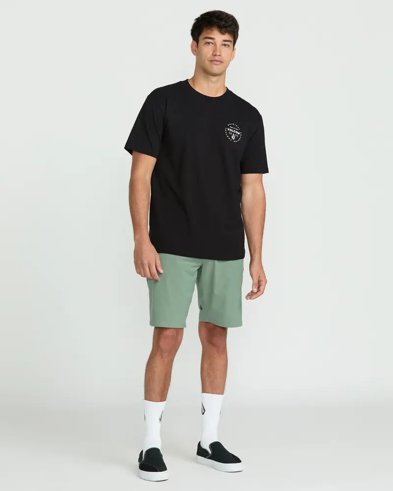 Volcom HOMMES MORTIS BLACK SHORT SLEEVE TEE