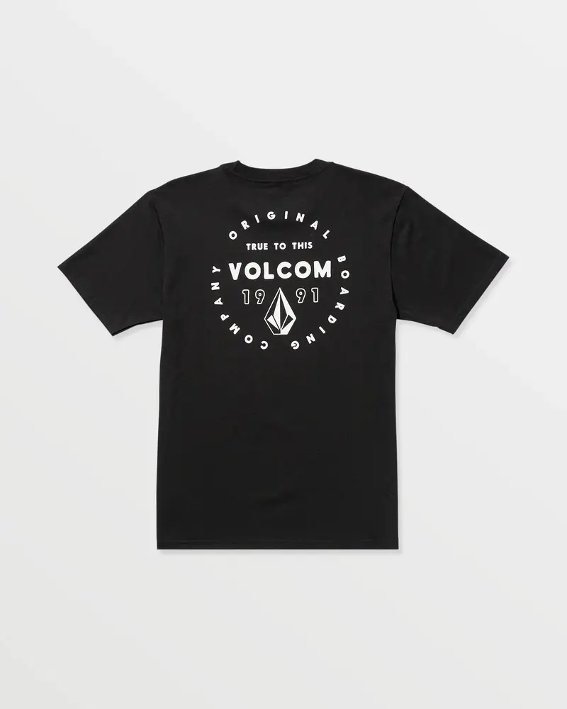 Volcom HOMMES MORTIS BLACK SHORT SLEEVE TEE