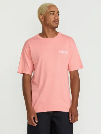 Volcom MEN'S GROOVIN PEACH FUZZ SHORT SLEEVE TEE PEACH FUZZ
