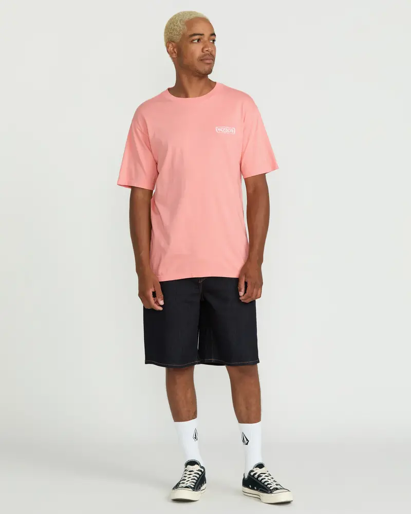 Volcom HOMMES GROOVIN PEACH FUZZ SHORT SLEEVE TEE