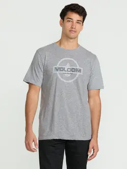 Volcom MEN'S LINE SERVICE SHORT SLEEVE SHIRT HEATHER GREY