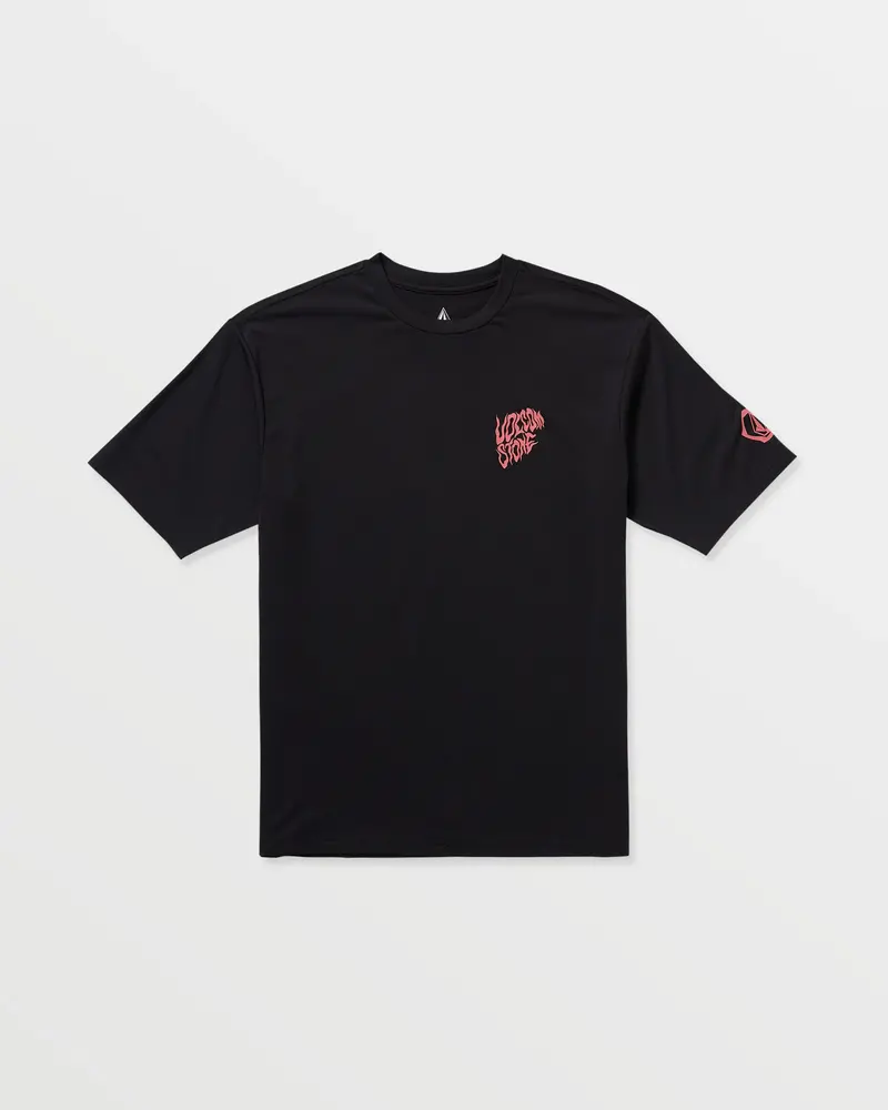 Volcom HOMMES WAVVYYY SURF SHORT SLEEVE RASHGUARD