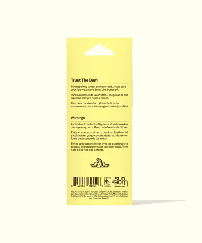 Sun Bum AIR FRESHENER BANANA